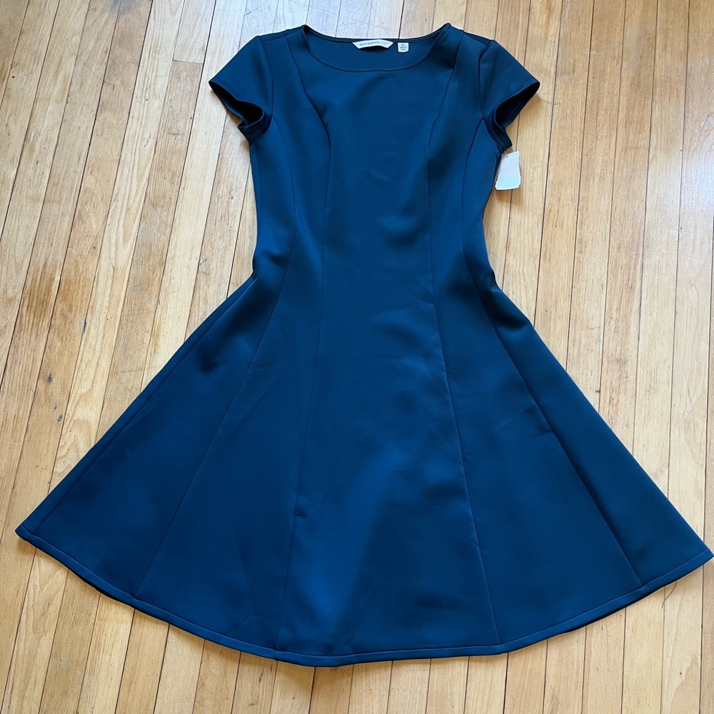 Isaac Mizrahi Teal Casual Dress